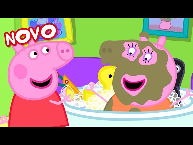 pig mama☺︎ Peppa Pig Português Brasil | Dia De Spa da Mummy Pig | NOVO Contos