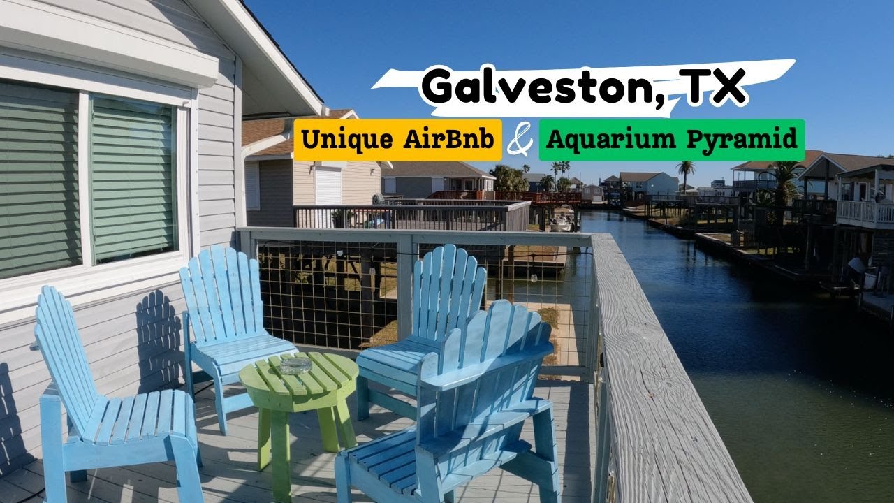 Our Pet-Friendly Airbnb in Galveston (and why all the houses are on stilts!)