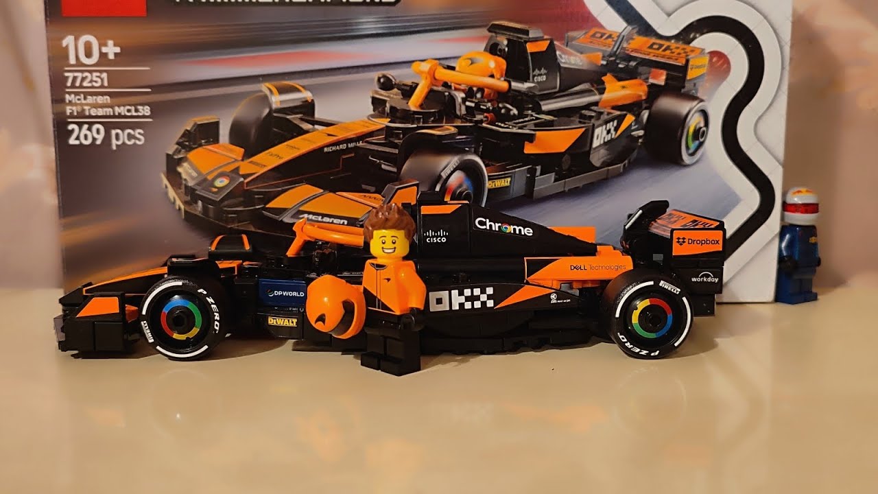 Болид чемпионов мира 2025. Сборка и обзор на lego speed champions 77251 McLarenF1. Так ли плох?