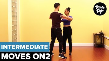 Multiple Back Spot Turn - Intermediate Salsa Moves On2 | TheDanceDojo.com