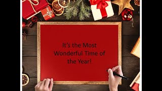 It&#39;s the Most Wonderful Time of the Year (with Lyrics)