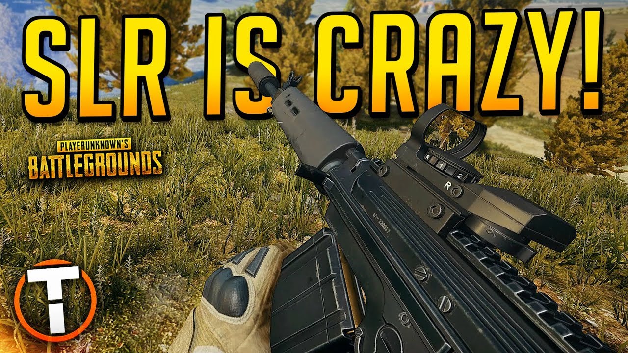 THE SLR IS CRAZY! - PLAYERUNKNOWN'S BATTLEGROUNDS (PUBG) - YouTube - 