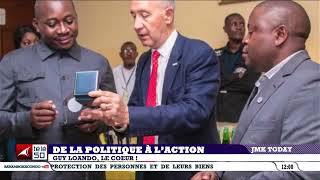 JMK TODAY/DE LA POLITIQUE A LACTION  : GUY  LOANDO, LE COEUR 