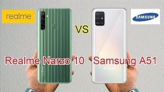 Realme Narzo 10 vs Samsung Galaxy A51