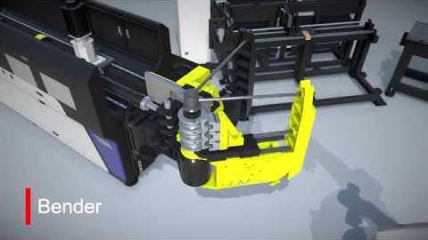 WORKING CELL FOR TUBE BENDER