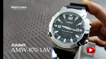 Casio AMW-870-1AV Latest Analog Digital Dual Function Men