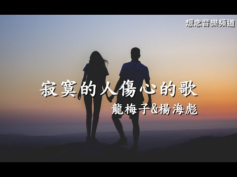Watch 龍梅子&楊海彪【寂寞的人傷心的歌】愛一個人是對是錯【動態歌詞Lyrics】 on YouTube