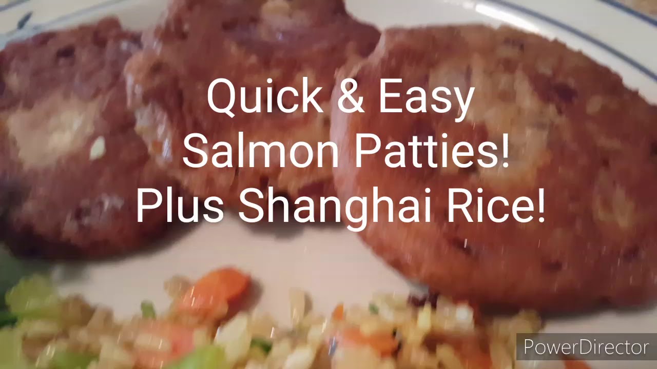 Home Cooking Salmon Patties YouTube