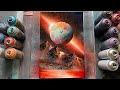 RED Planet - SPRAYPAINT ART - by Skech