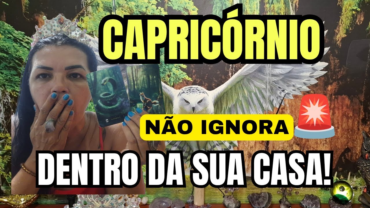 CAPRICÓRNIO ⚠️ALGUÉM PRÓXIMO NÃO É O QUE PARECE🐍(NÃO IGNORE OS SINAIS).