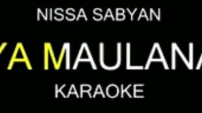 ya Maulana karaoke