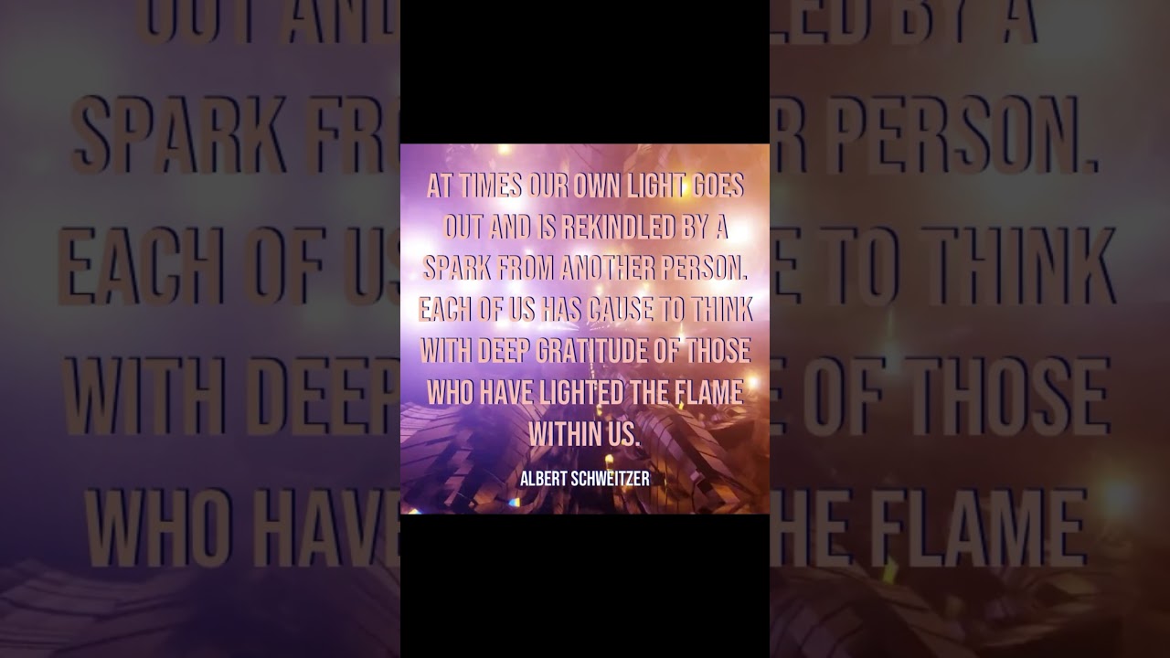 Unlocking Inner Light – Albert Schweitzer’s Wisdom | Inspirational Quotes