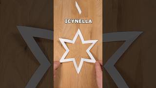 SIMPLE ICYNELLA SNOWFLAKE PAPER CUTTING ❄️ HOW TO CUT A SNOWFLAKE OUT OF PAPER inclArt