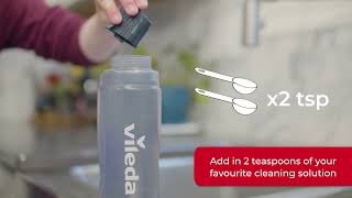 How To Fill Your Promist Max Spray Mop Bottle With Solution