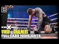 Full card highlights  virgo vs chalmers x series 009