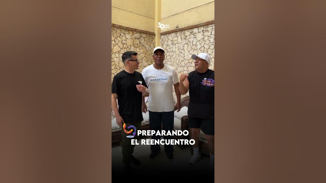Charlie Cardona, Willy García y Javier Vázquez Ex Grupo Niche