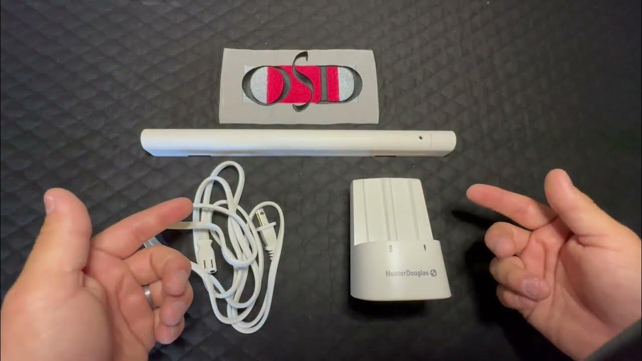 How To Change out Hunter Douglas Rechargeable Battery Pack - YouTube