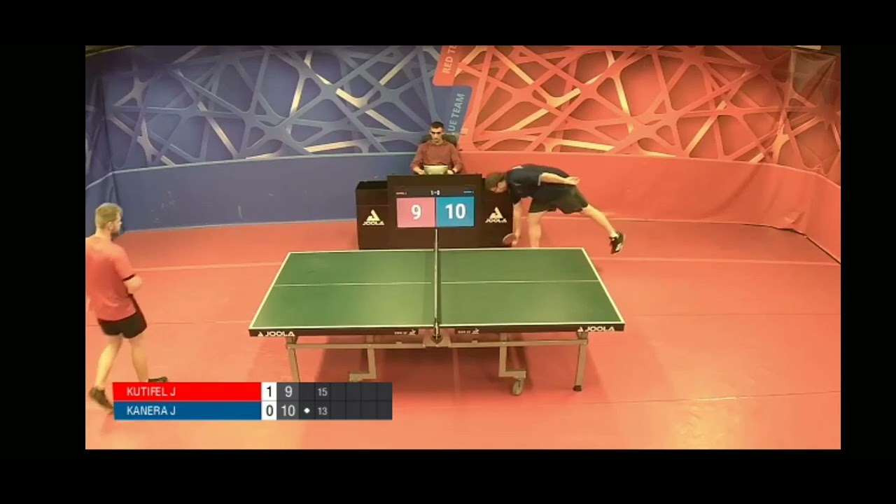 Table tennis, Czech Republic league. YouTube