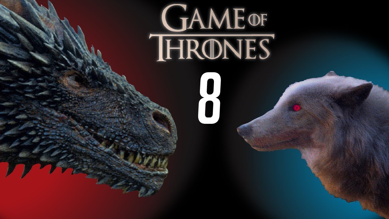 The Direwolves Final Role Game Of Thrones S8 Youtube