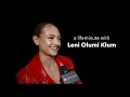 A lifeminute with model and heidi klums daughter leni olumi klum