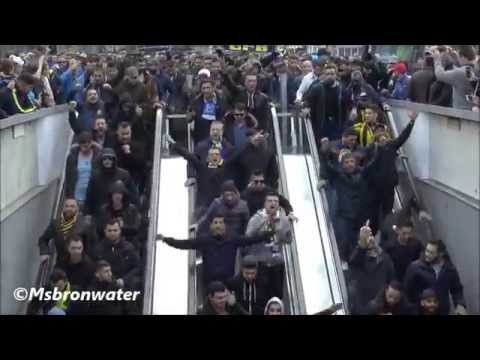 Fenerbahçe Supporters @ The Subway Station