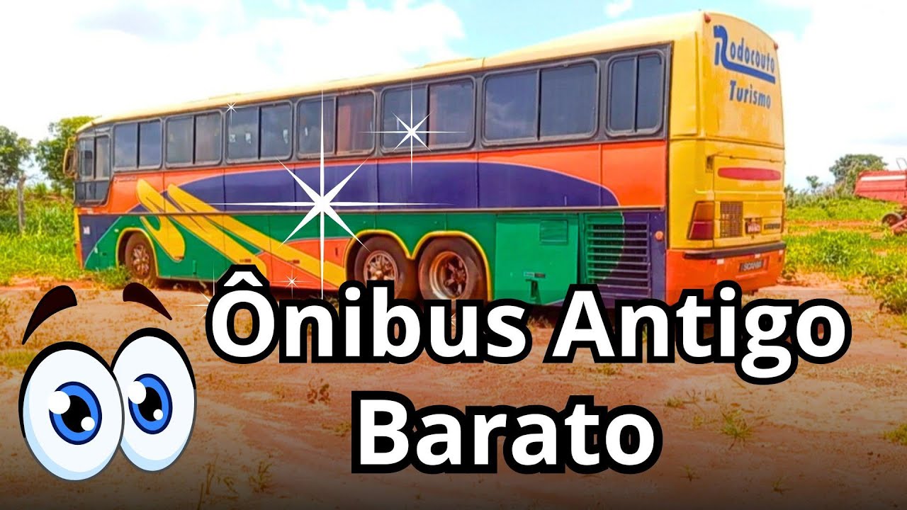 Ônibus antigo Scania 112 à Venda: Uma Oportunidade Imperdível!