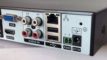 4ch AHD DVR with BNC video output