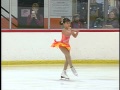 Alexita's ice skating competition Anaheim 2011