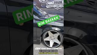 Rezeki rims lama #galerikereta