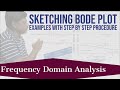 Sketching Bode Plot | Examples with Step by Step Procedure | Tutorial 3 | Frequency Domain Analysis