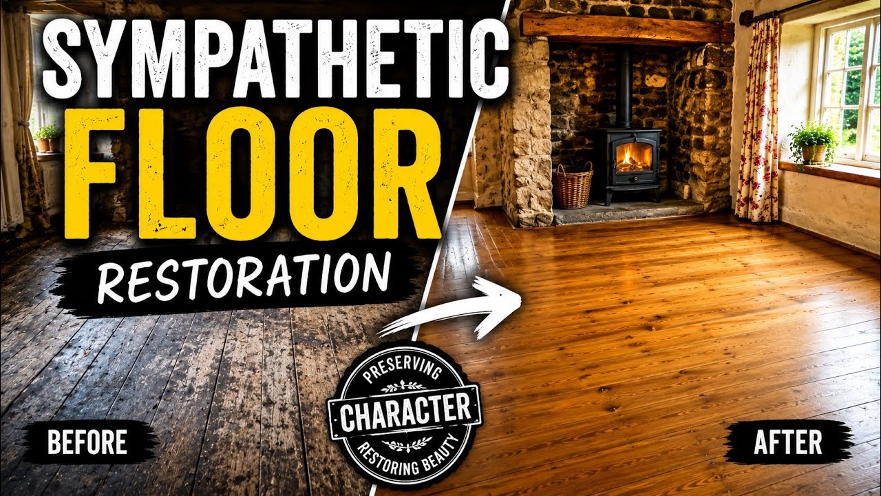 Sympathetic Floor Restoration of a 200 year old Listed English Cottage