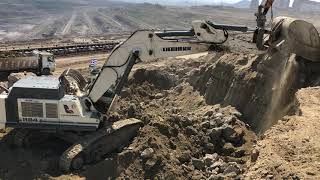 Liebherr 984 Excavator Loading Trucks - Sotiriadis/Labrianidis Mining