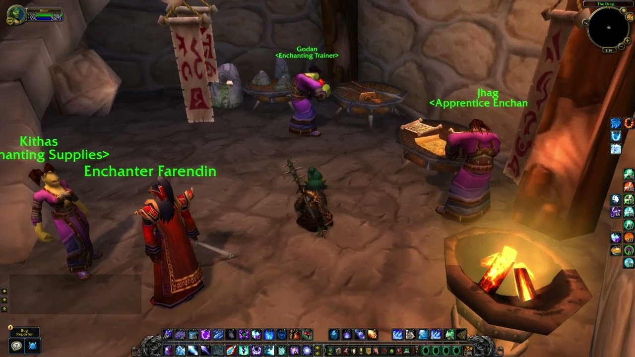 Orgrimmar Enchanting Trainer Location, WoW Classic Cataclysm