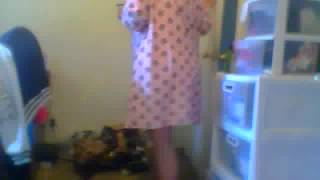 crazy lady giggin