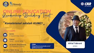 Konsistensi Adalah Kunci Sukses  King Afrial Tabrani  Online Education