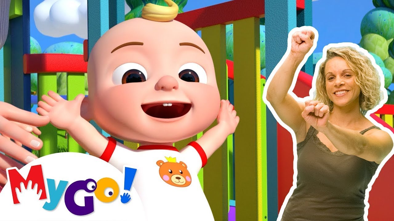 Yes Yes Playground Song | CoComelon Nursery Rhymes & Kids Songs |@MyGoSignLanguageforKids-ASL