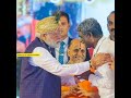 Narendra Modi ಕೈ ಉಡುಪಿ MP ಹೆಗಲ ಮೇಲೆ; Kota Srinivasa Poojary with PM in Udupi Puthige Mata Programme
