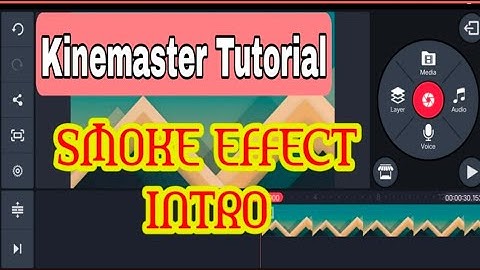 SMOKE EFFECT INTRO KINEMASTER EDITING TUTORIAL | INFORM NATION TV