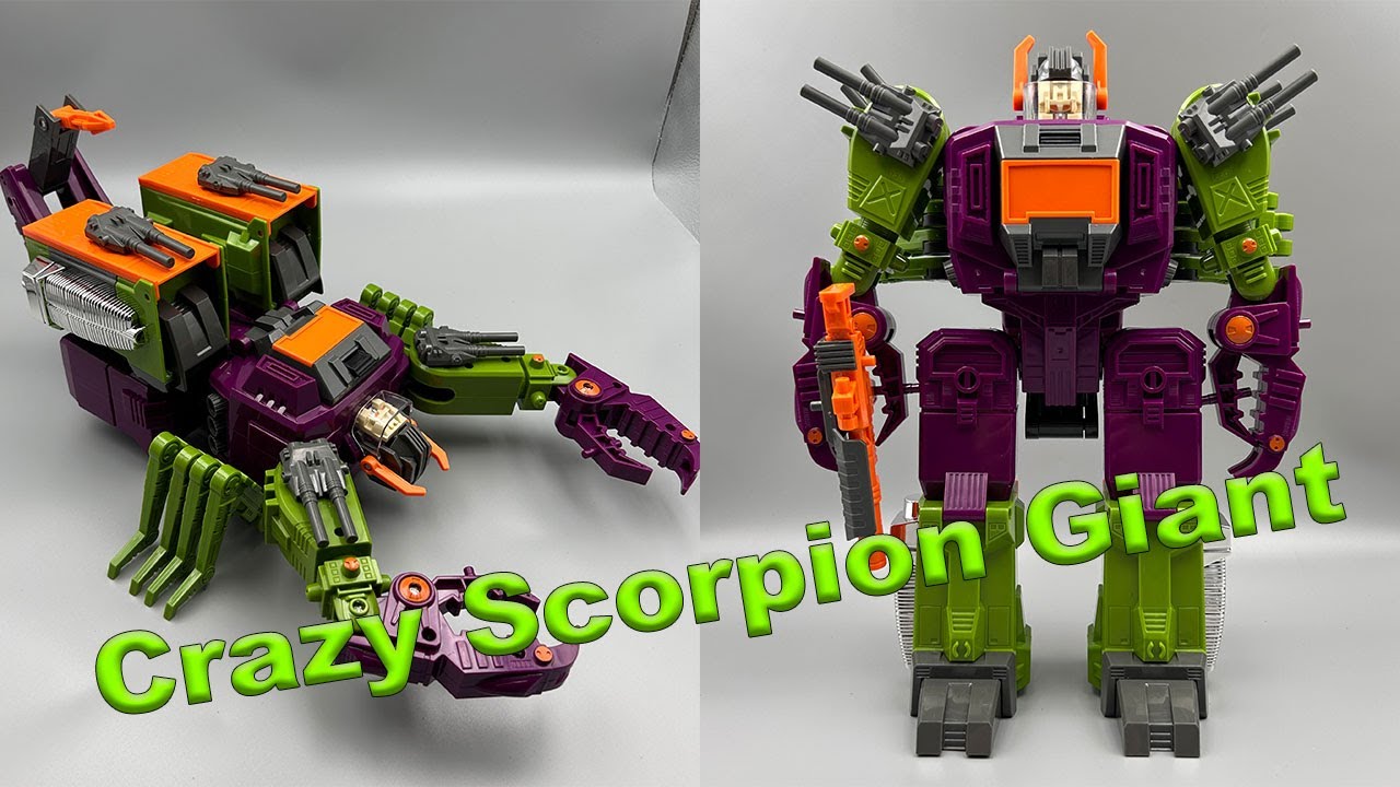 G1 Crazy Scorpion Giant Unboxed Review (Quick Review) - YouTube