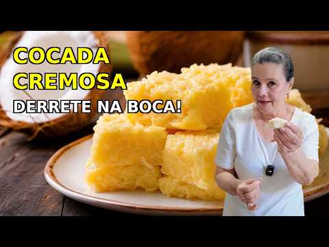 Cocada Cremosa que Derrete na Boca: O Segredo da Marisa!