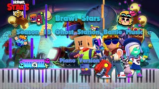 Brawl Stars Season 15 Ghost Station Battle Music Piano Resimi