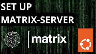 Install matrix synapse server on ubuntu 22.04 server  Tutorial