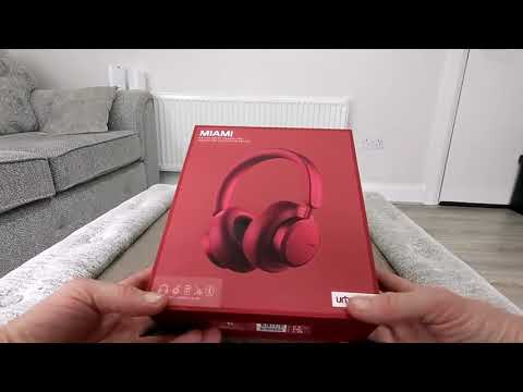 Urbanista Miami Headphones with ANC first look and unboxing. #Tech #Urbanista
