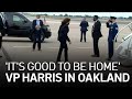 VP Kamala Harris Visits Oakland to Promote Infrastructure Plan