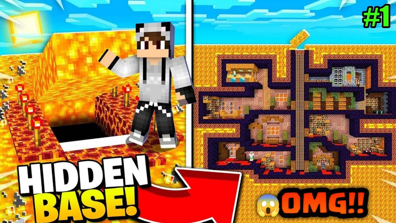 TESTING MINECRAFT VIRAL SECRET BASE THAT ACTUALLY AMAZING | SECRET TREE BASE | #1