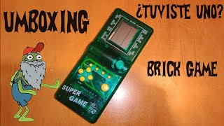 Umboxing retro / brick game tetris / Tuviste uno?