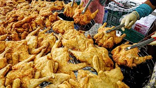 видео: Жареный цыпленок по-корейски — корейская уличная еда картинка: Жареный цыпленок по-корейски — корейская уличная еда