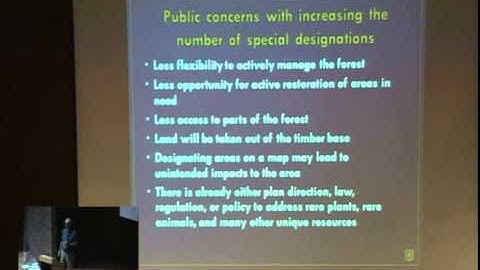 Forest Service Public Meeting