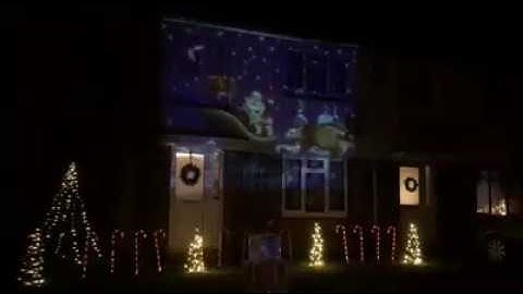 2016 Chistmas Light Show - Chard Somerset - Syncrolight