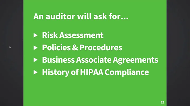 12. How to Prepare for a HIPAA Audit: Responding to an Audit